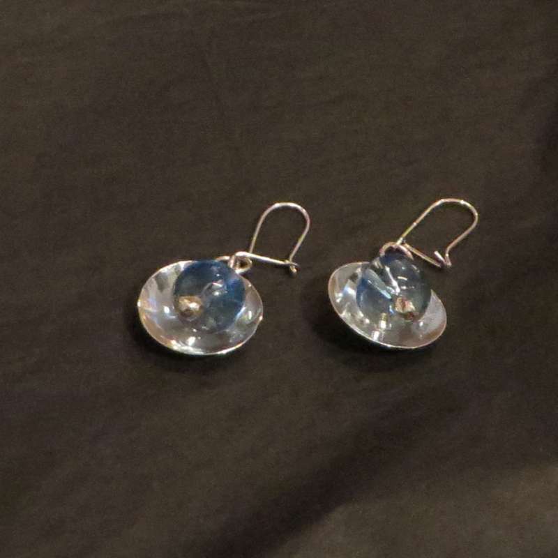 Beaded Dome Earrings